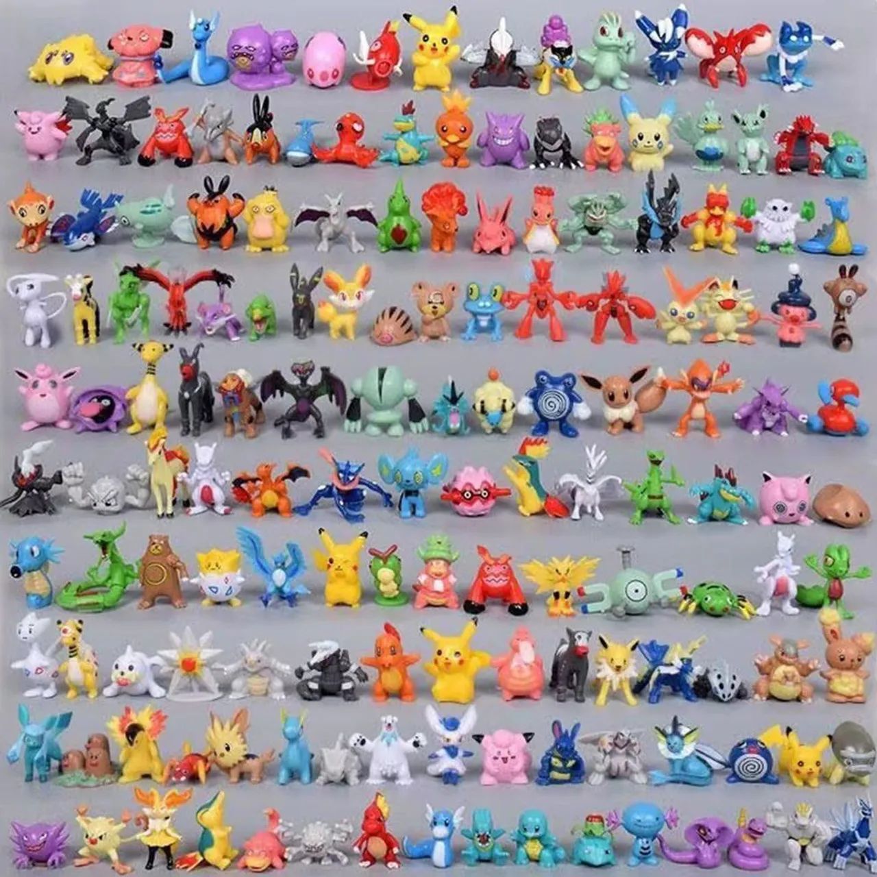 Kit 24 Bonecos Pokemon Pikachu Sortido Miniatura Action Figure 3cm - Foto 5