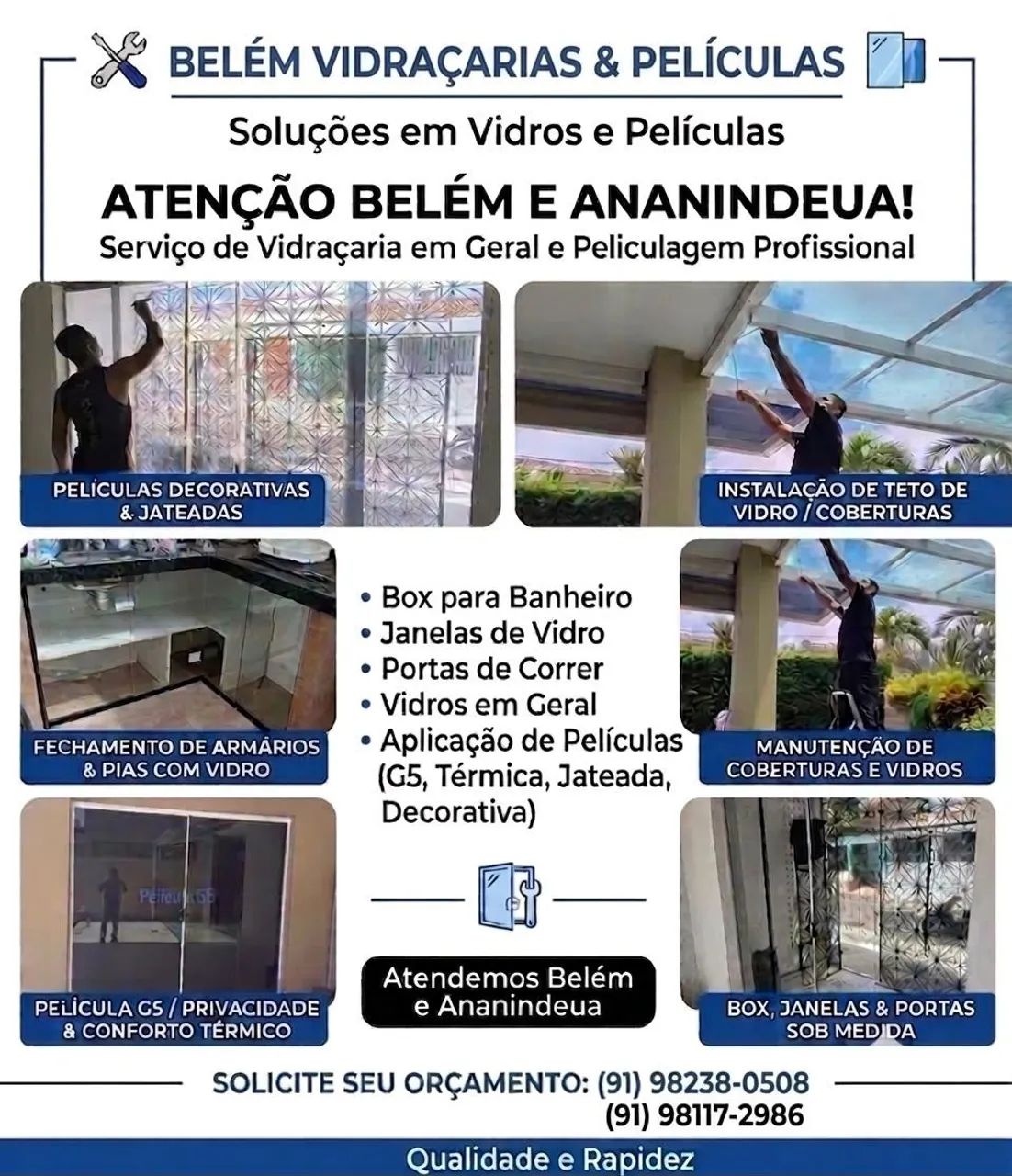 Vidros e películas 