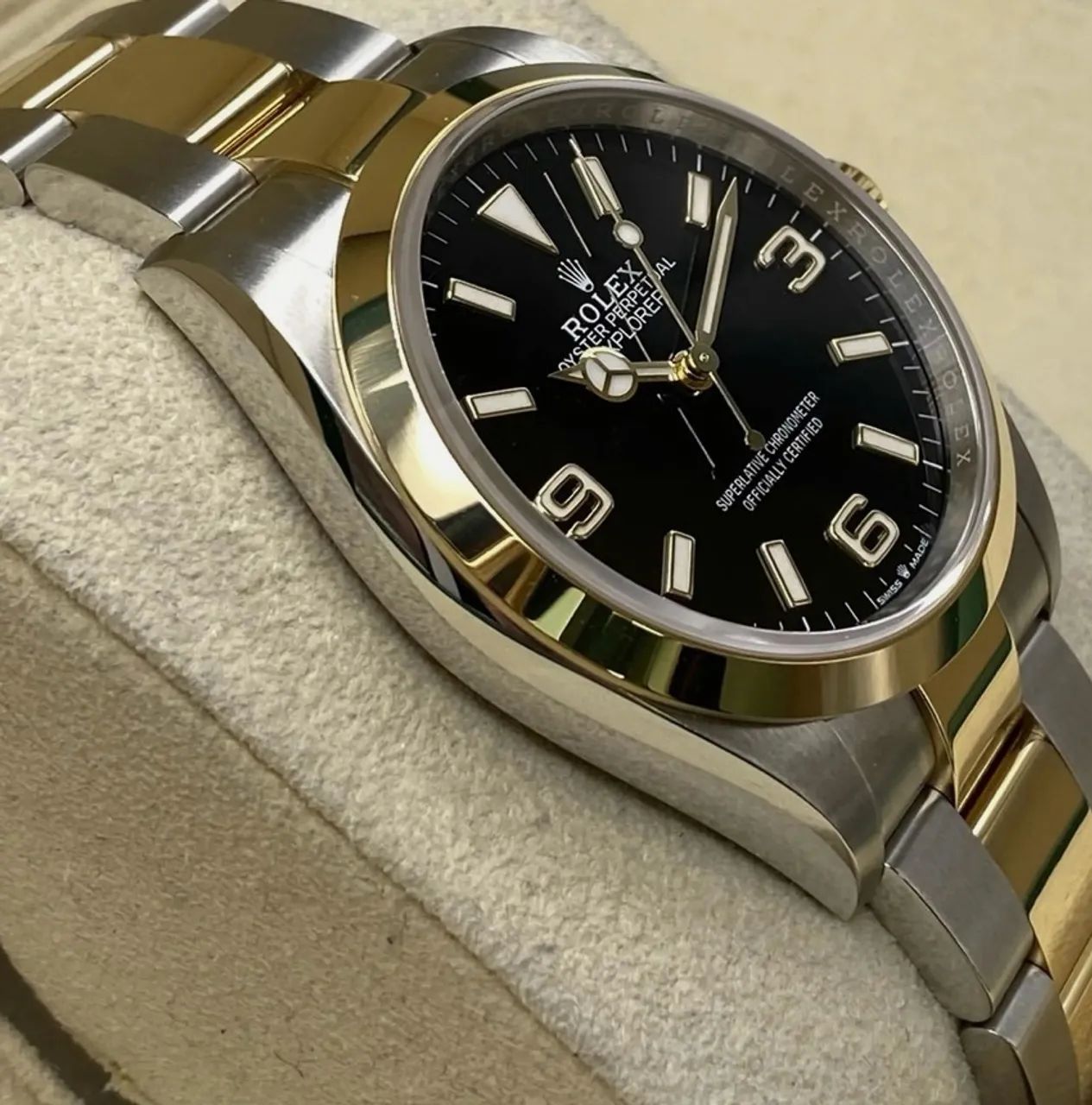 Rolex explorer, 36mm, (CL- A+, dourado e prateado)  - Foto 3