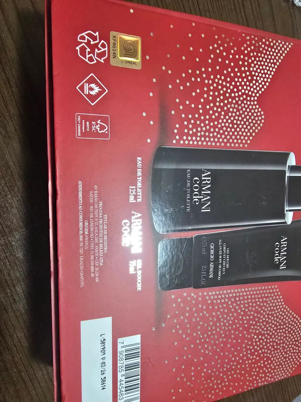 Kit Armani code 125 ml  - Foto 5
