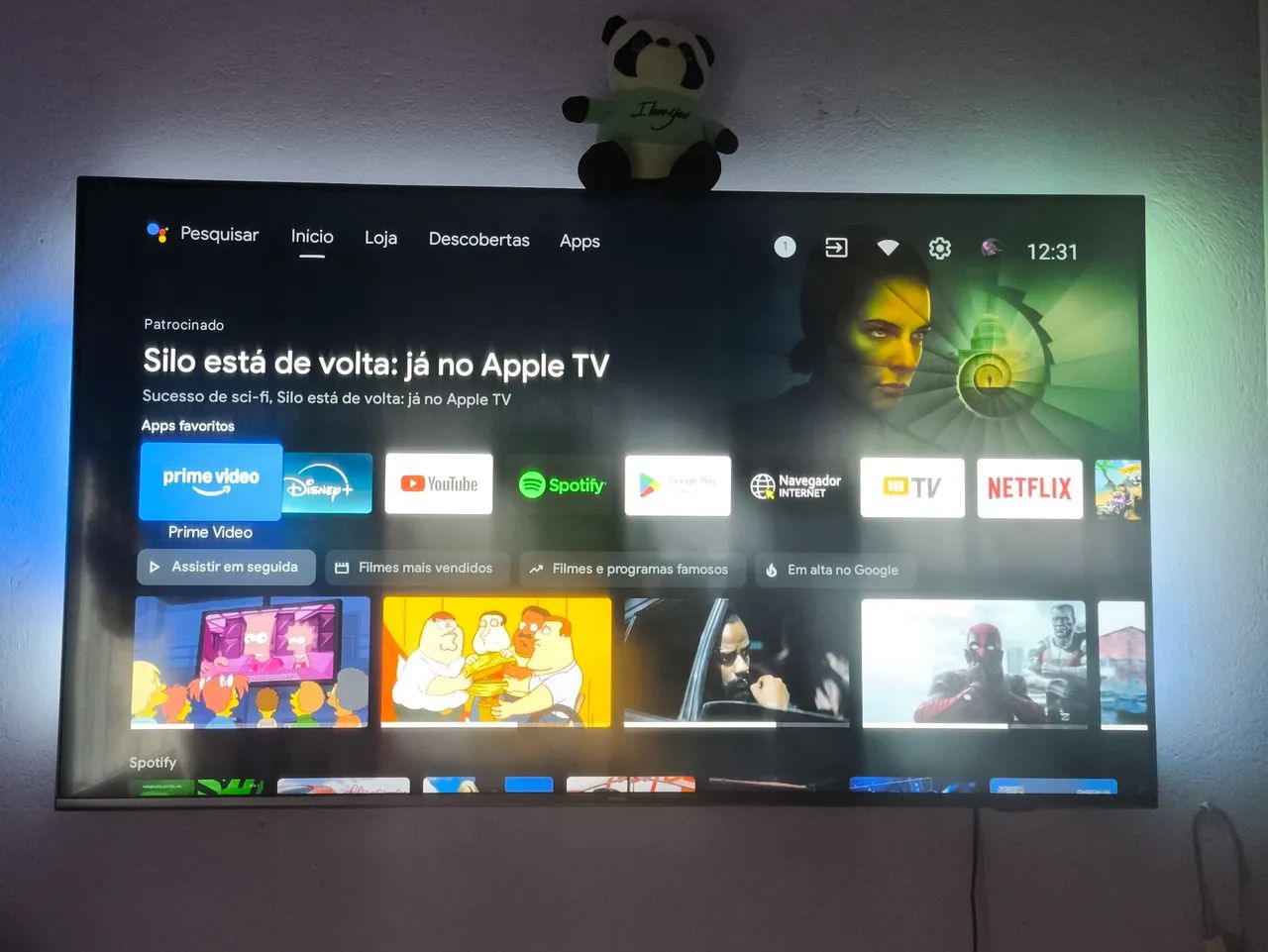 Tv Philips 65 polegadas  - Foto 3