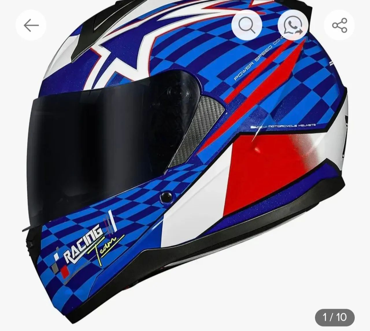 Capacete RACE TECH
