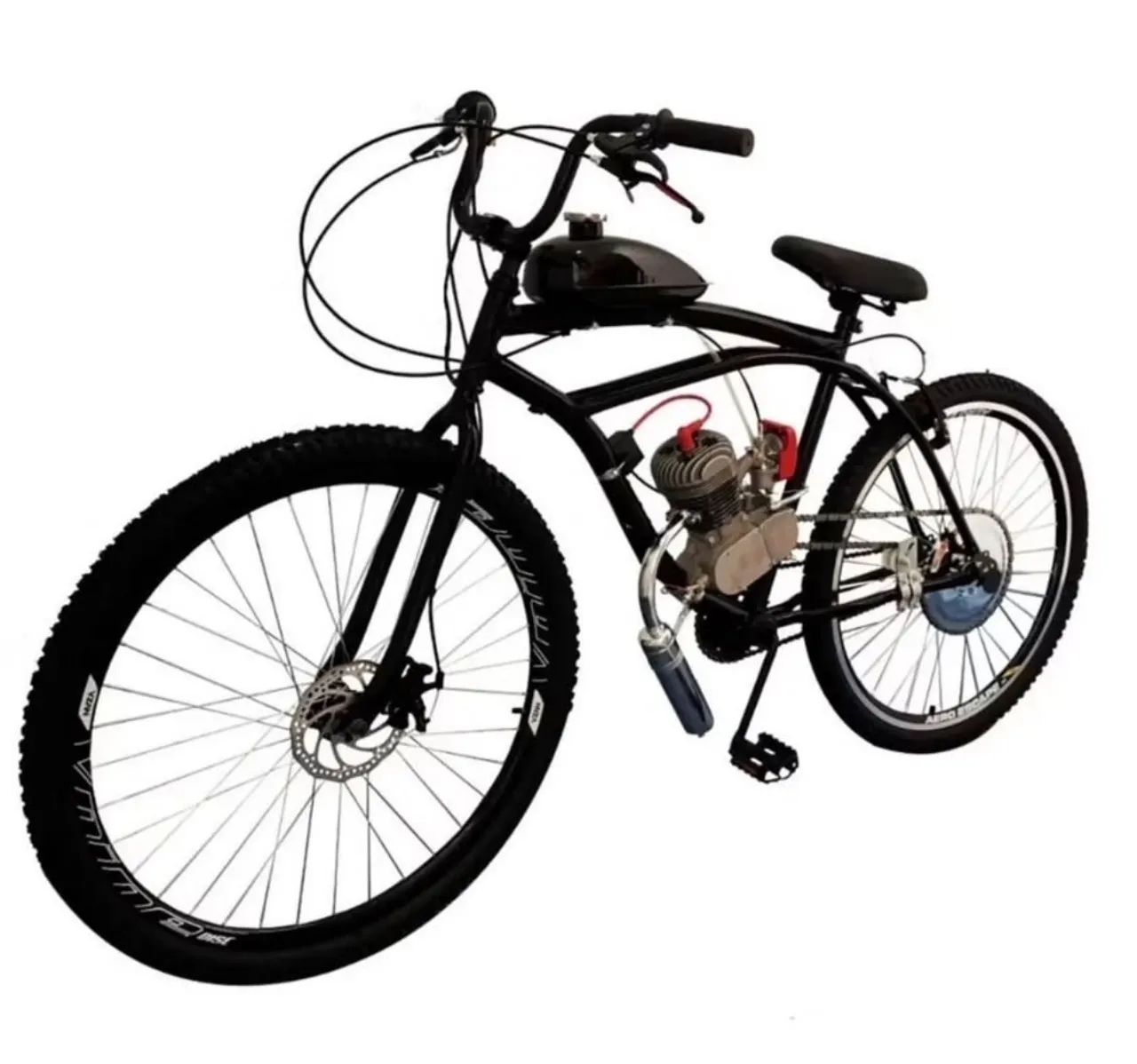 Bike Motorizada Spitfire 80cc NOVA - Foto 4
