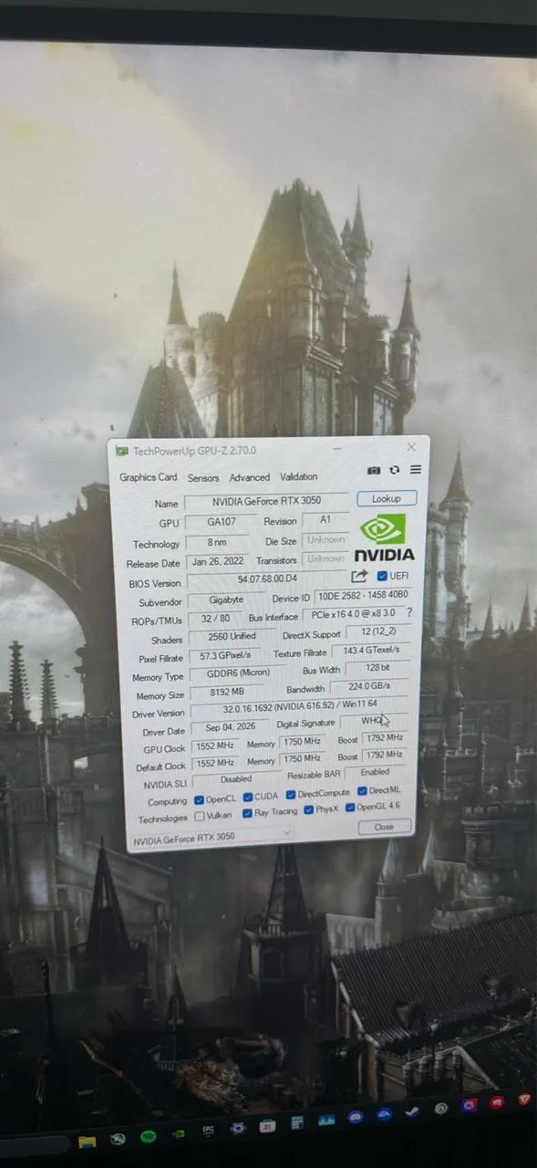 RTX 3050 8gb - Foto 3
