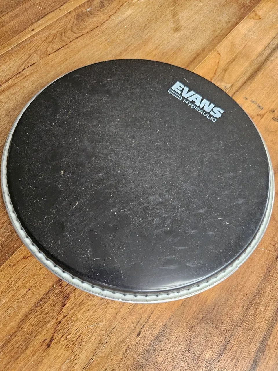 Peles de bateria Evans Hidraulic Black  - Foto 3