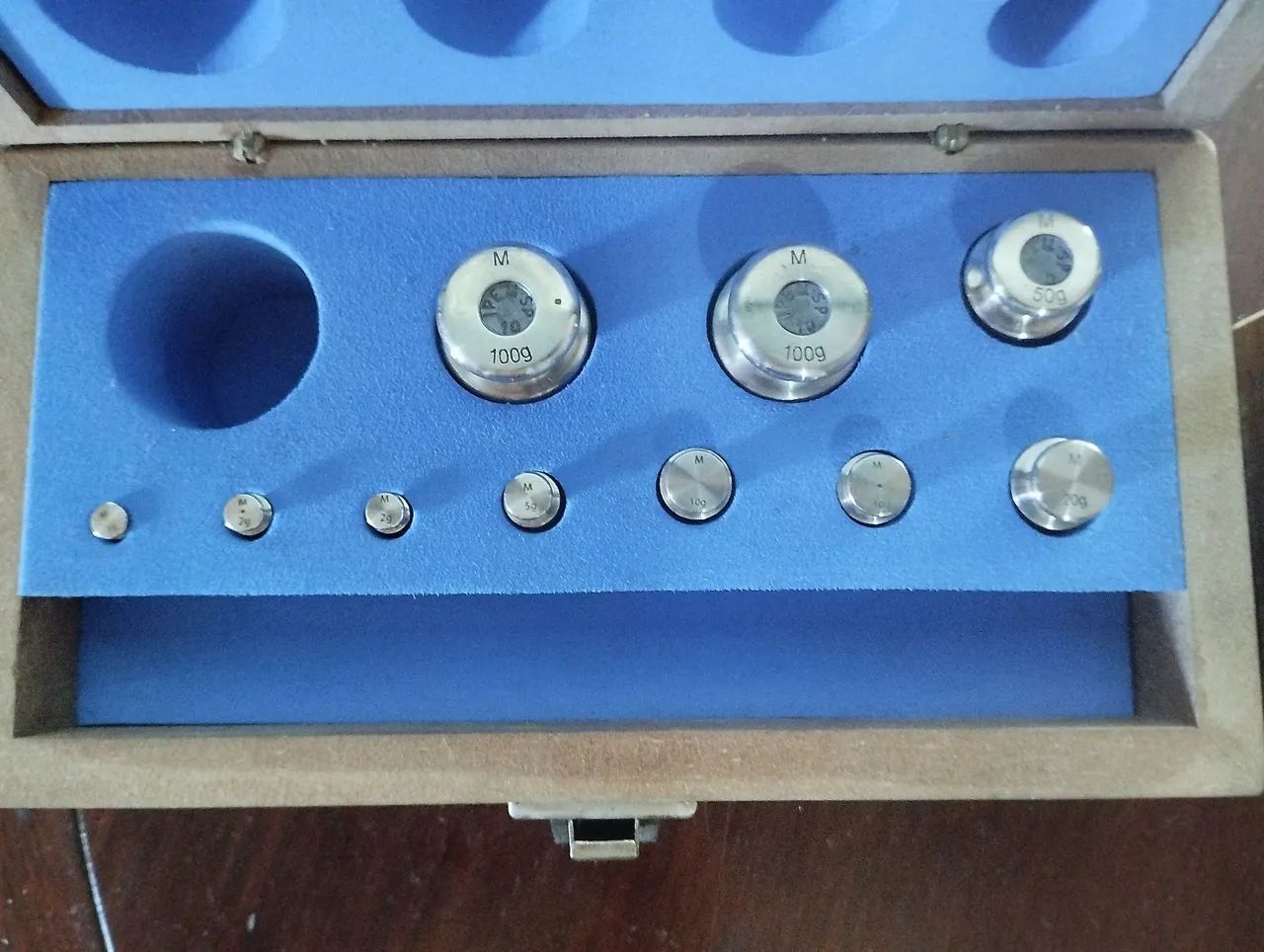 Kit Pesos Padrão para Balanças com Certificado M1 e 2 Estojos - Foto 4