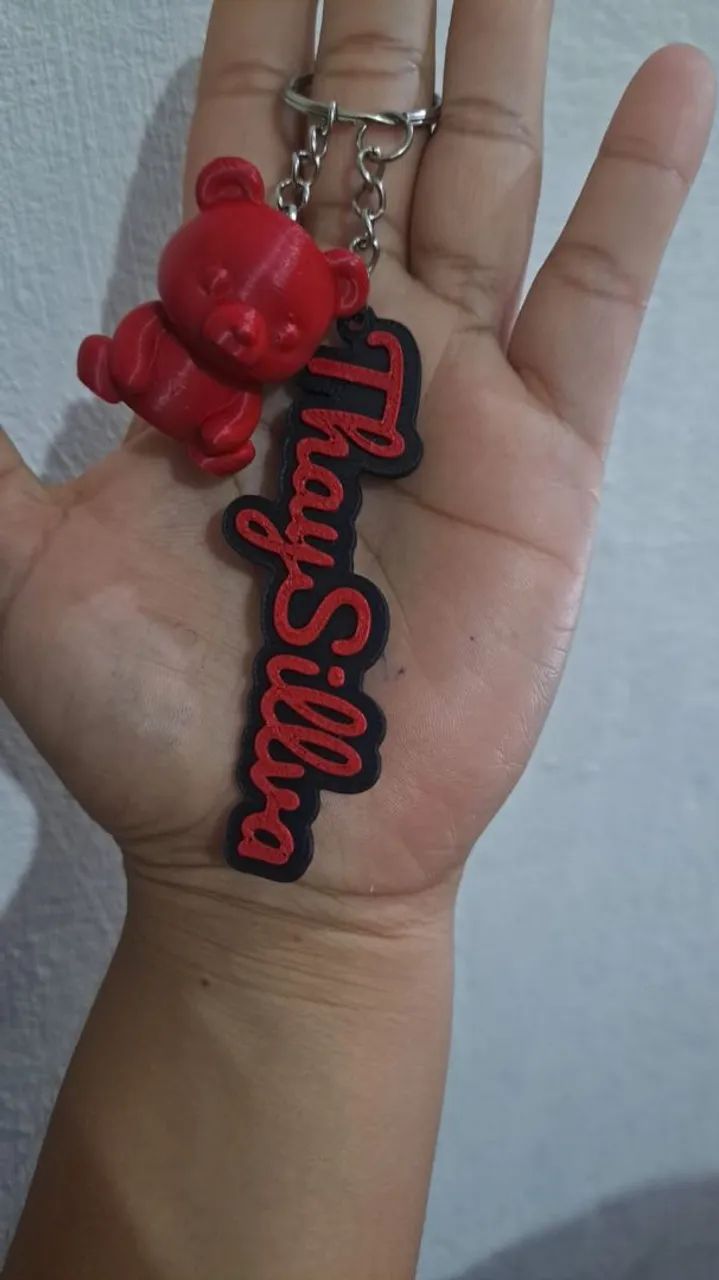 Chaveiro  personalizado 3D