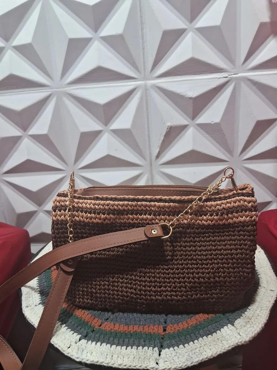 Bolsa de crochê  - Foto 2