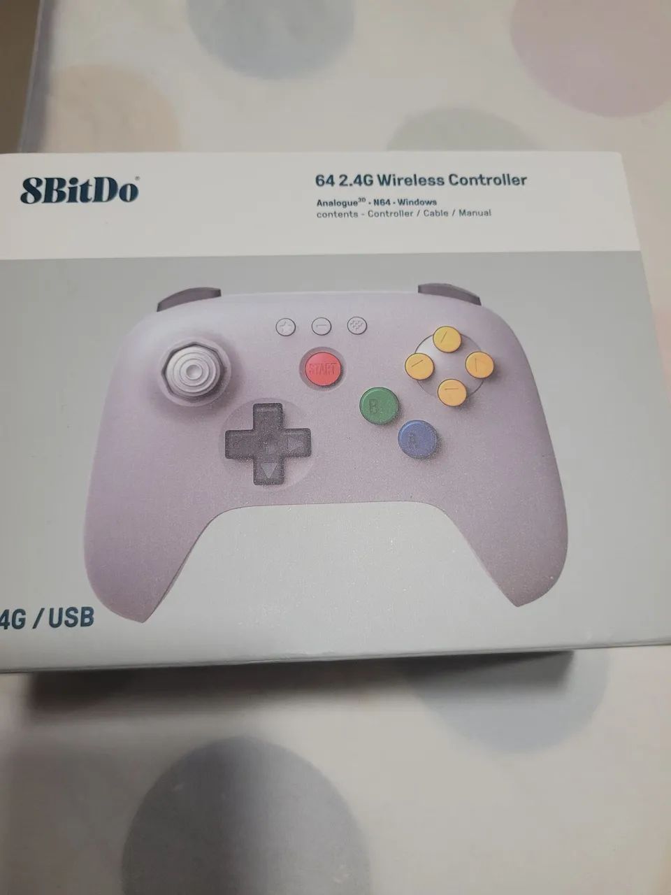 Controle Nintendo 64 8bitdo 