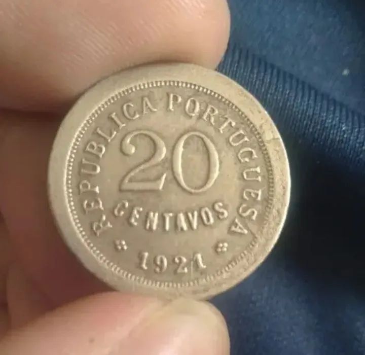 Moeda portuguesa ano 1921 - Foto 2
