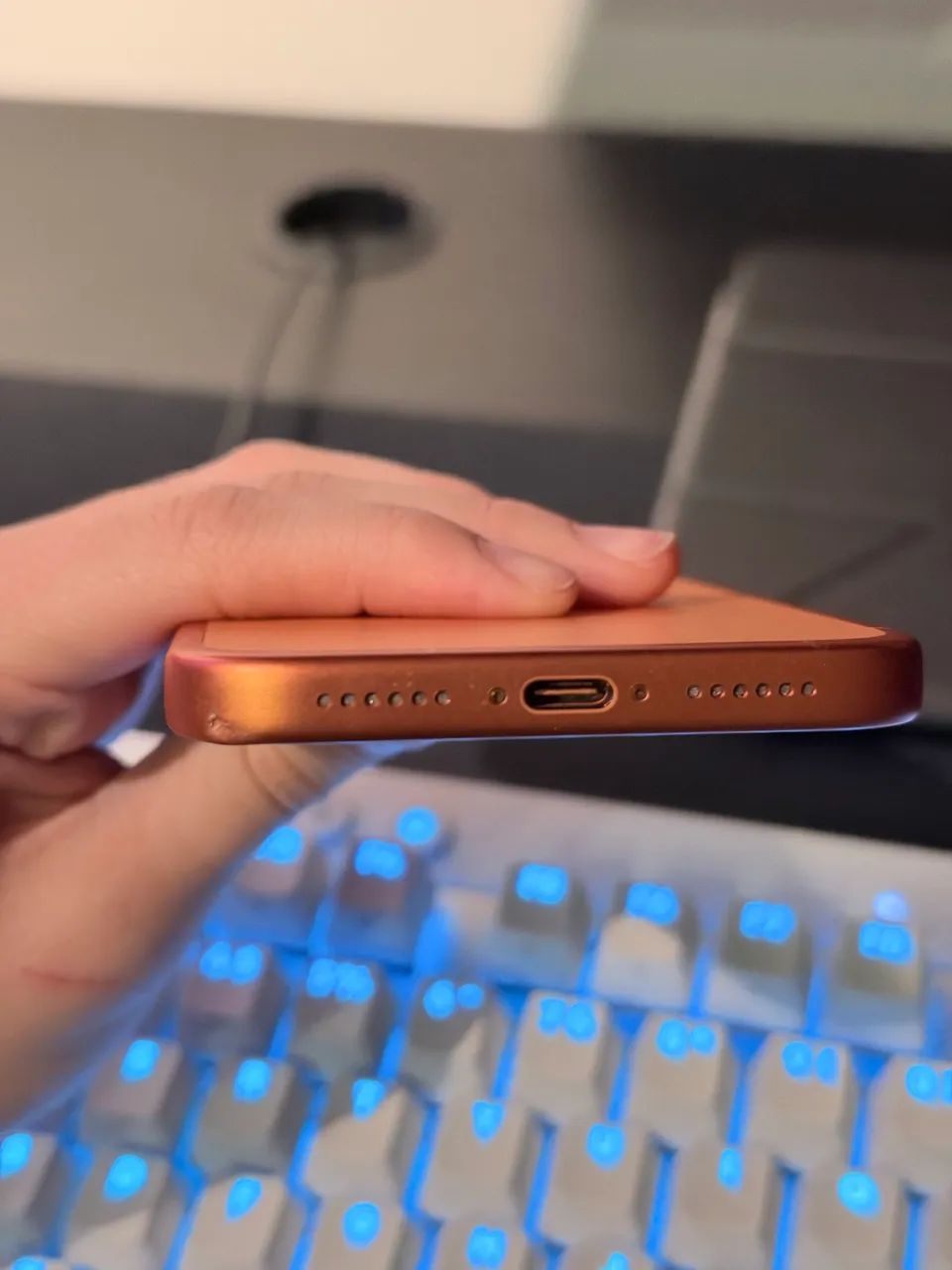 iPhone 17 pro max laranja - Foto 2