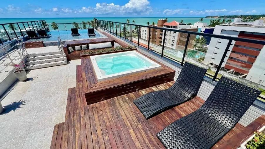 EXCELENTE FLAT MOBILIADO PARA ALUGAR EM CABO BRANCO - Foto 2