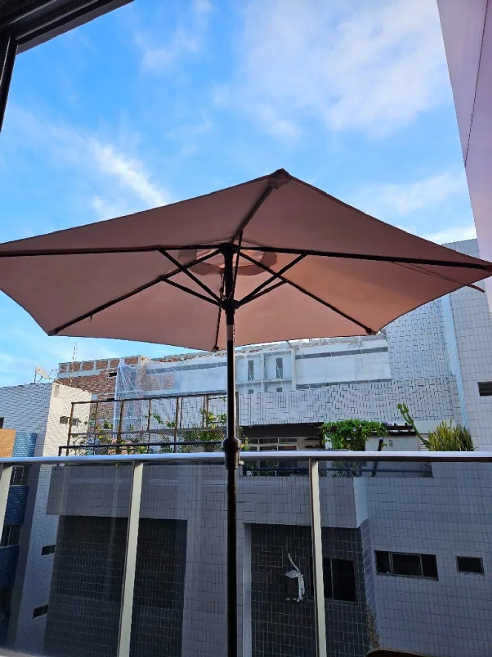 Ombrelone Guarda-sol articulado 2,30m com base