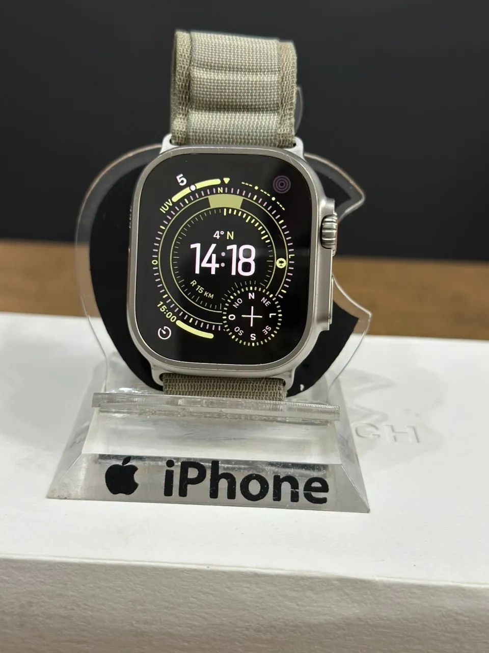Apple Watch Ultra 2 49 mm titânio  - Foto 4