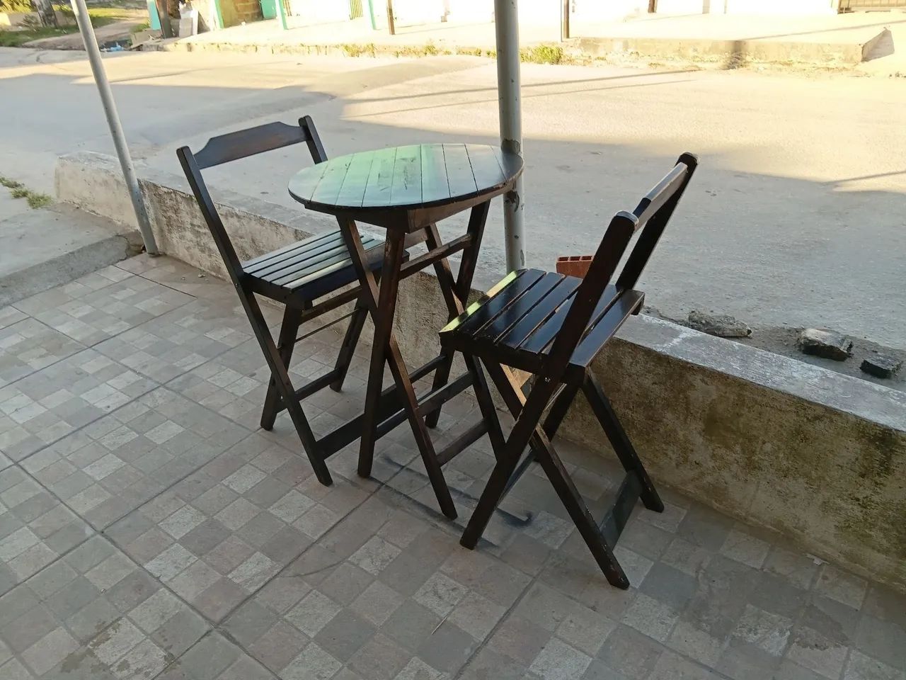 Mesas Bistrô, 4 mesas, 8 cadeiras. - Foto 5