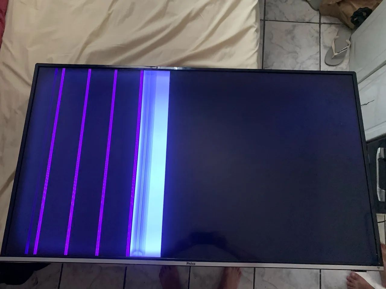 TV PHILCO 50 Polegadas - NO ESTADO QUE SE ENCONTRA PARA PEÇAS