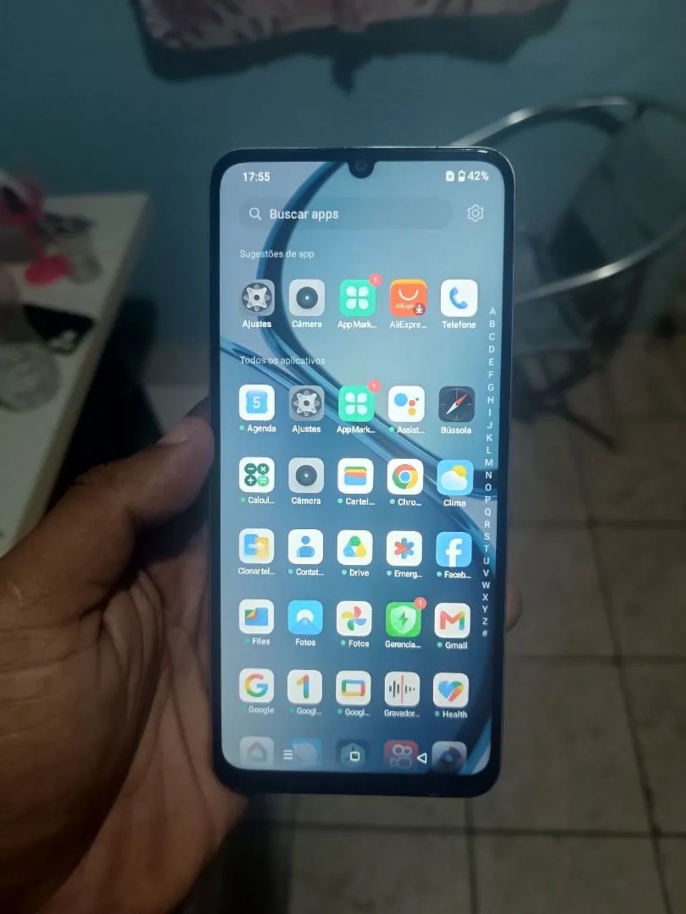 Vendo celular xaomi realme c61 128 GB e 12 de ram com nota sem trinco todo bom  - Foto 4