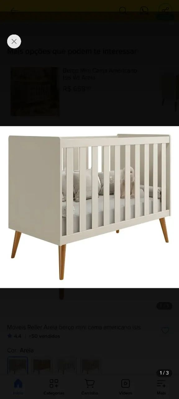 Cama Bebê! Perfeito estado!