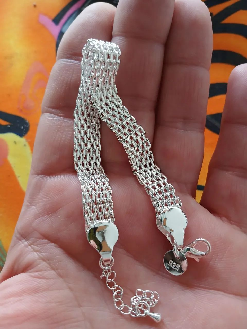 Pulseiras de prata 925 - Foto 2