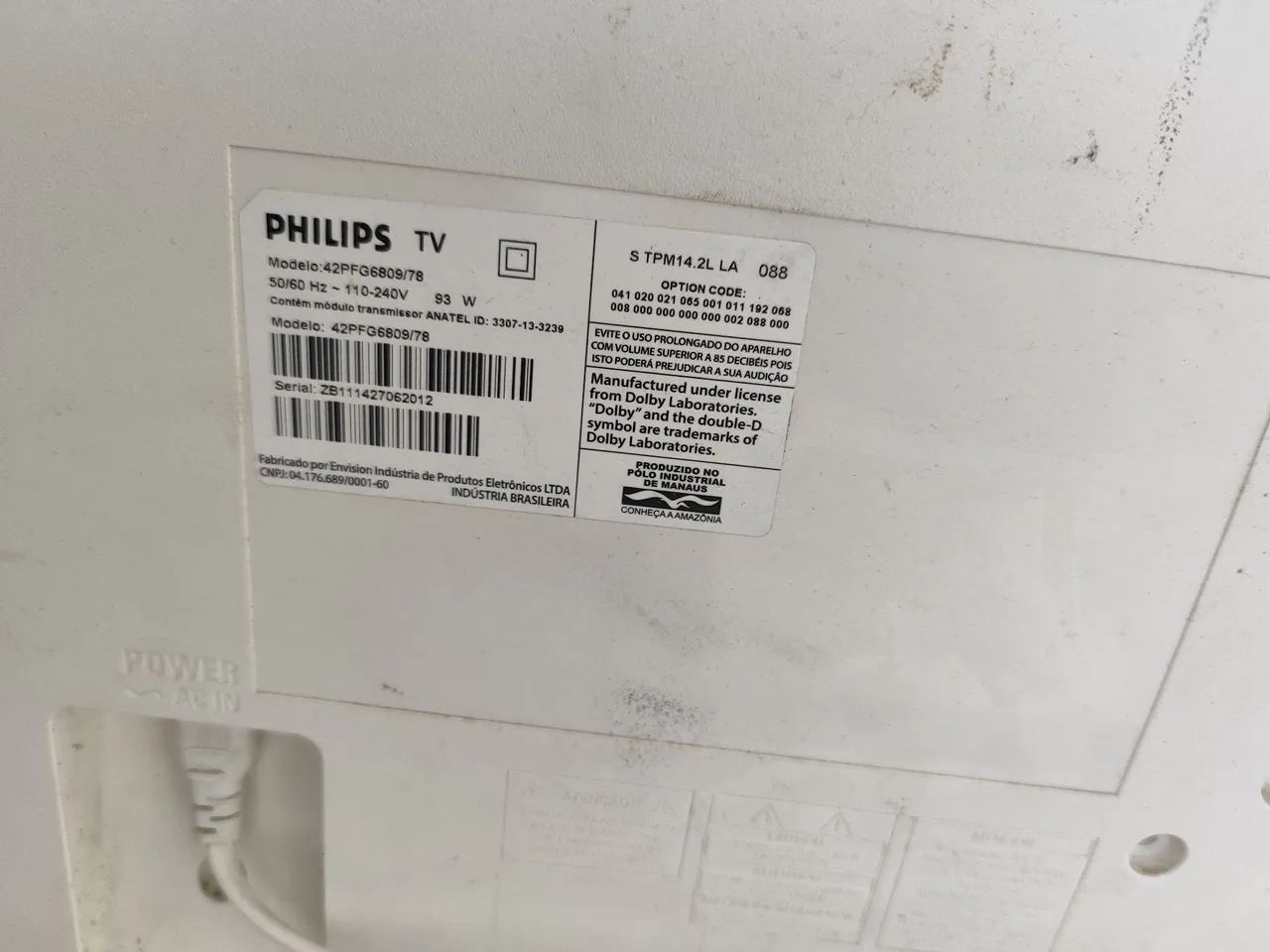 Tv Philips 42 Pol. 
