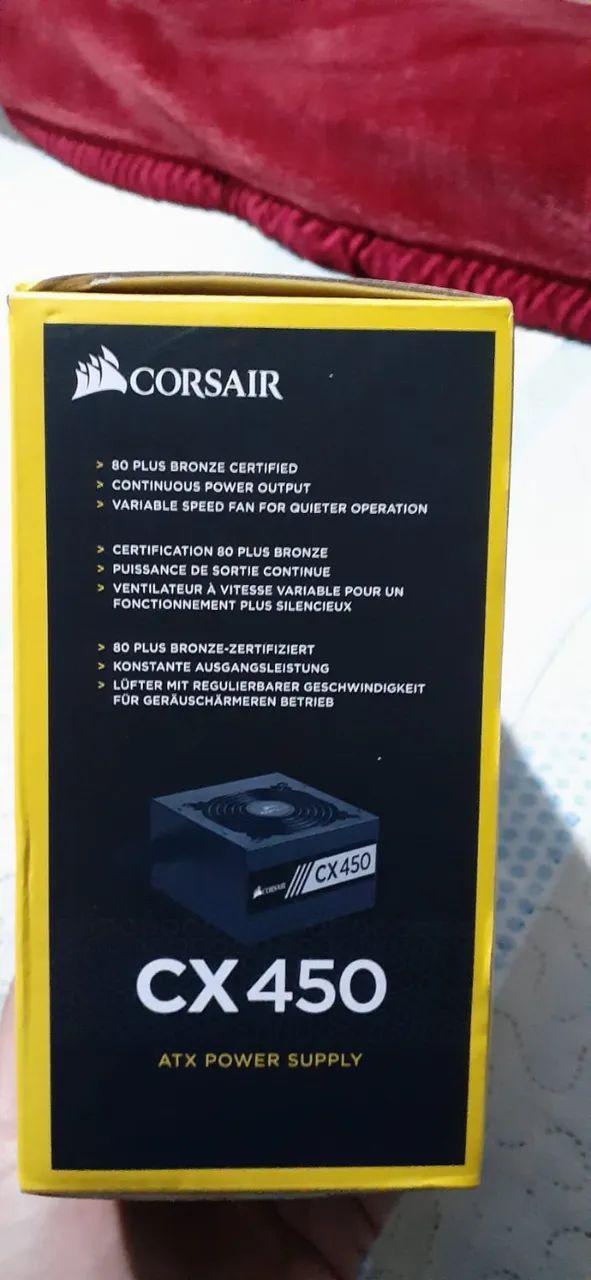 Fonte corsair cx450 - Foto 4