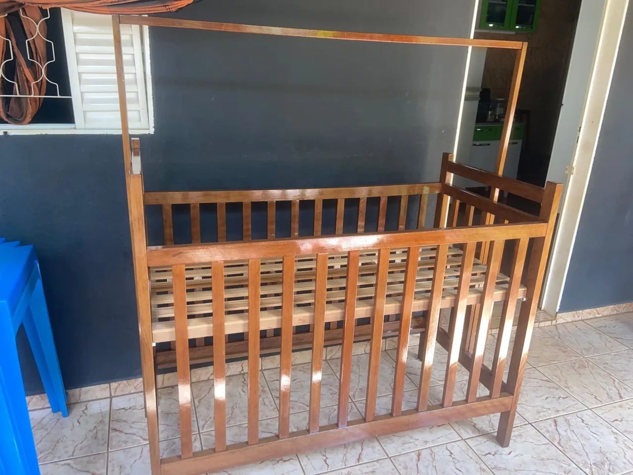 Berço americano madeira pura 