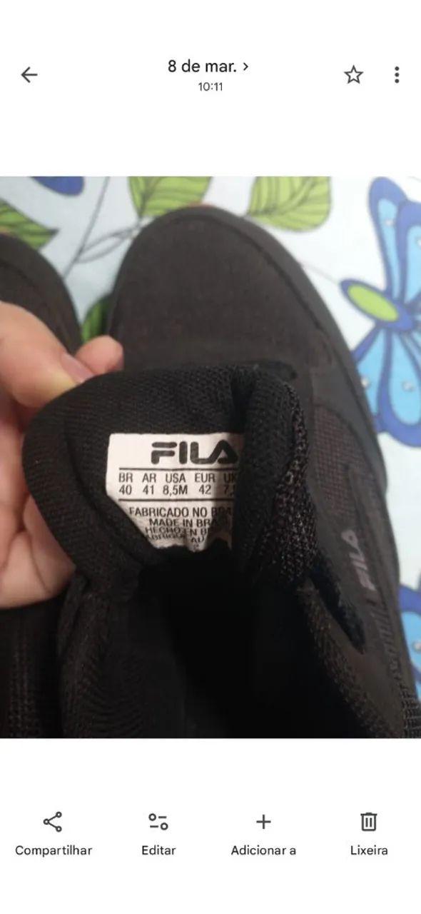 Tênis masculino Fila  - Foto 5