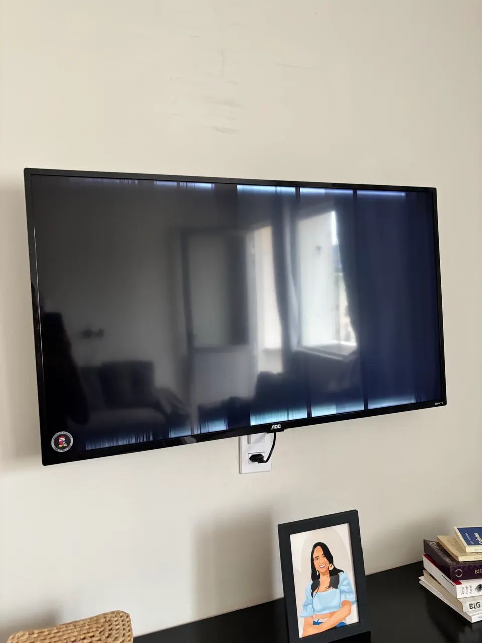 Vendo TV AOC com defeito  - Foto 2