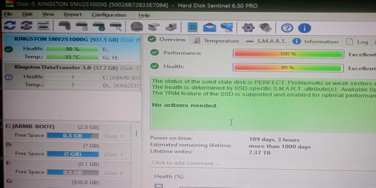 SSD NVMe NV2 KINGSTON 1TB - Foto 2