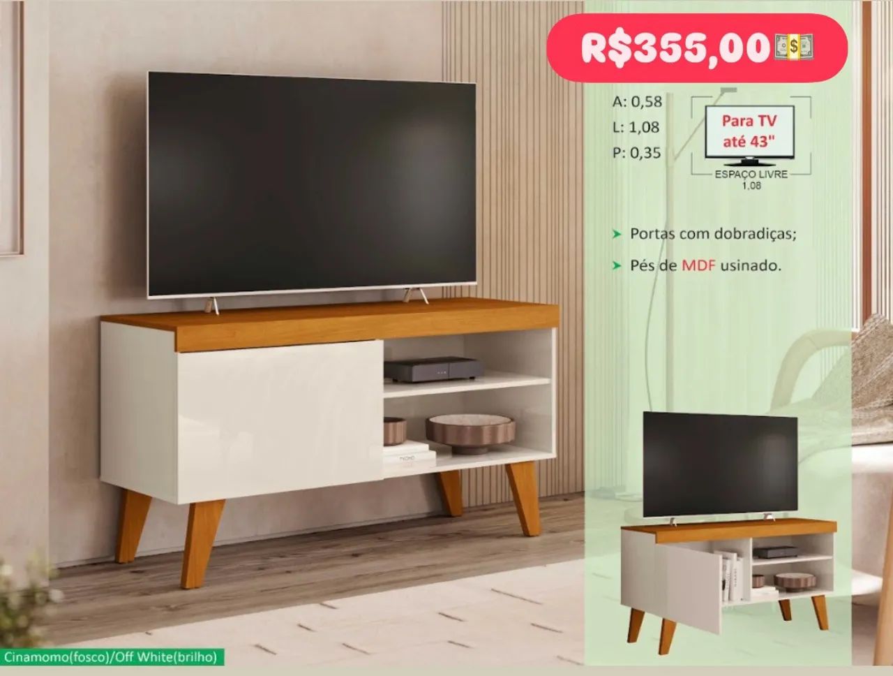 Rack para sala