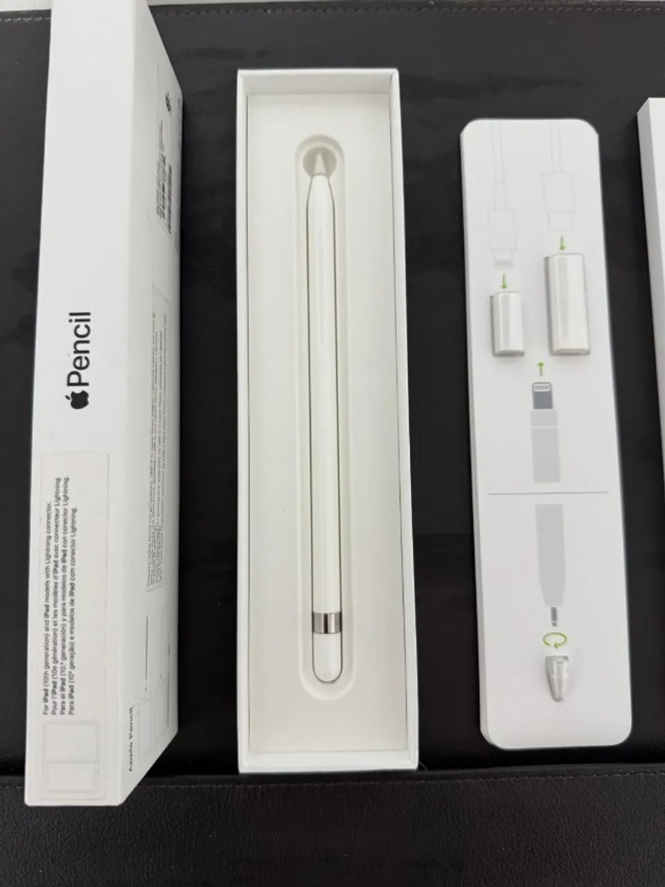Pencil - 1a Geração - 2 Adaptadores - Oportunidade - USB-C - Foto 4