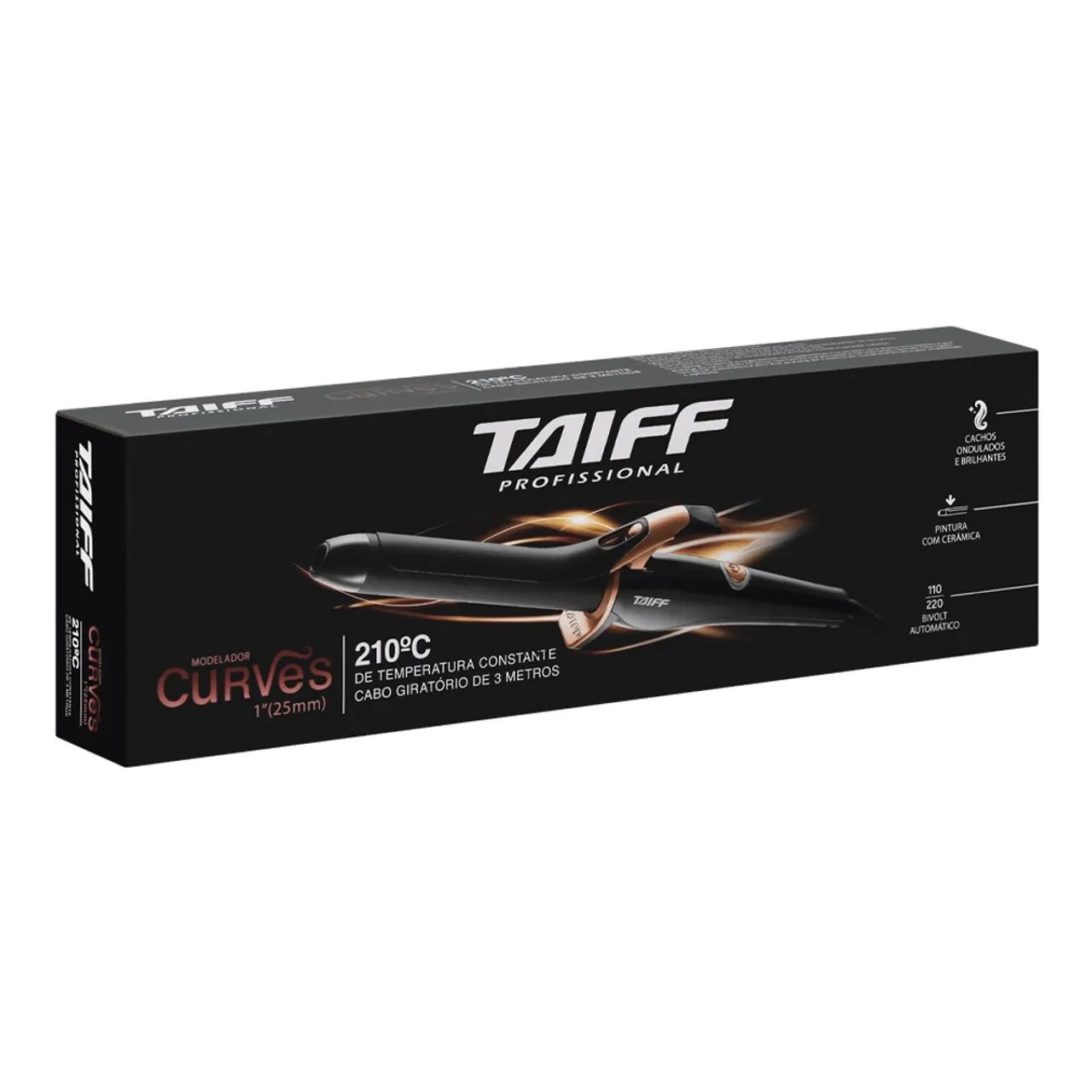 Modelador TAIFF Curves 25mm 210ºC - Foto 6
