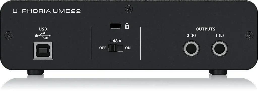 Interface de Audio Behringer UMC22 - Foto 3