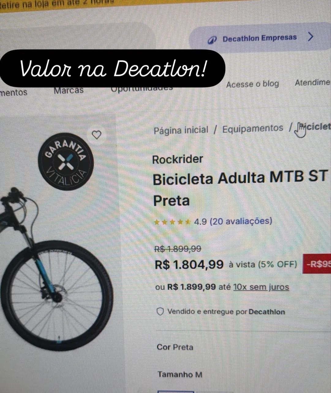 Vendo bicicleta 