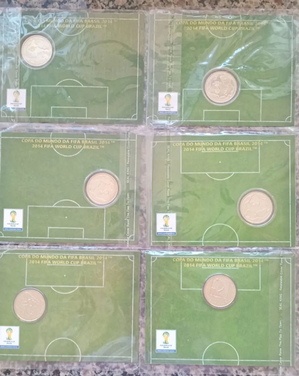 Coleção Moedas Copa 2014 