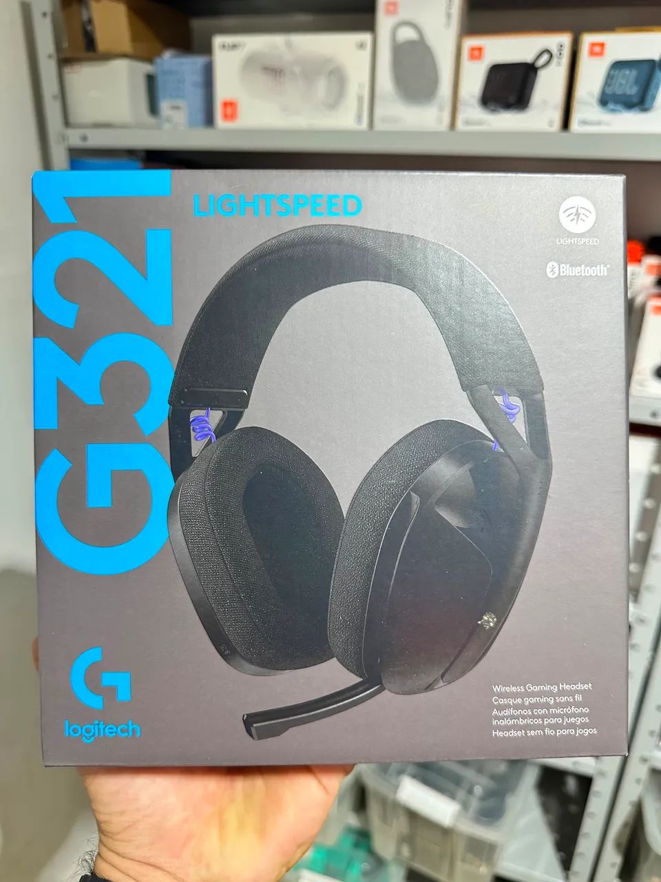 Headset Logitech G321 Bluetooth Preto