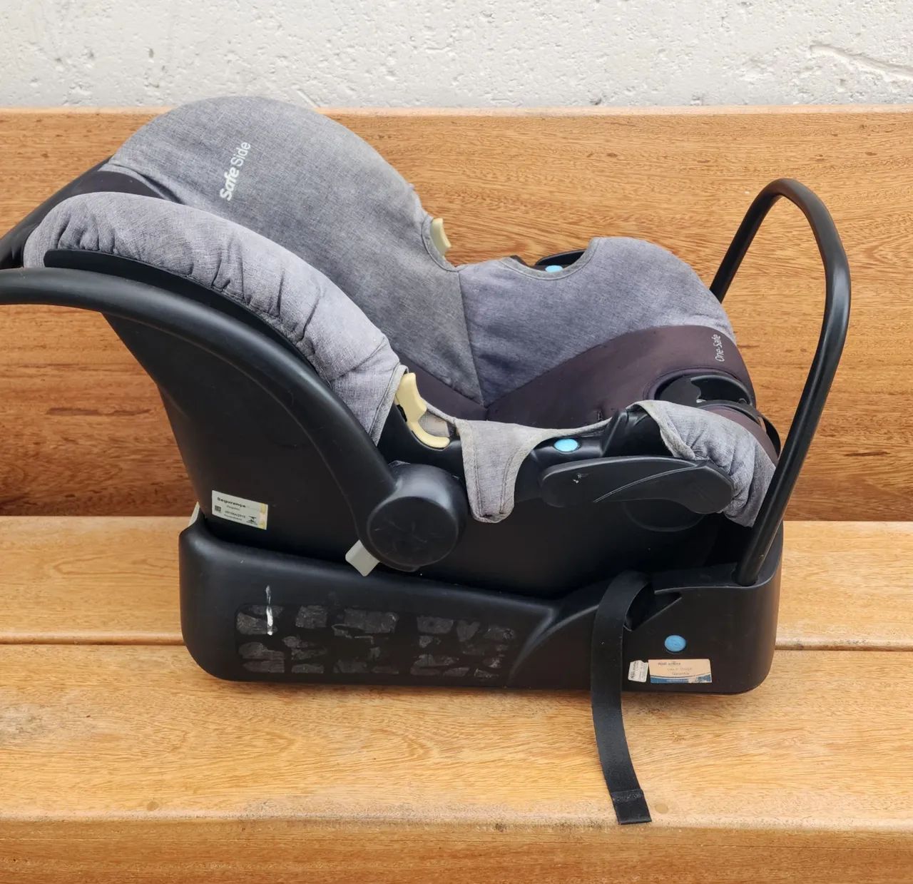 bebê conforto com base Safety - Foto 5