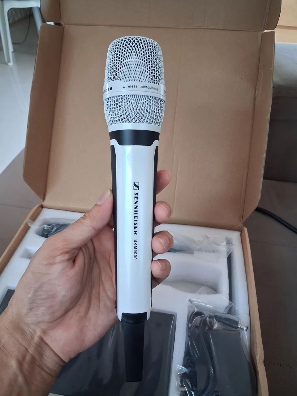 Microfone Sennheiser duplo sem fio  - Foto 3