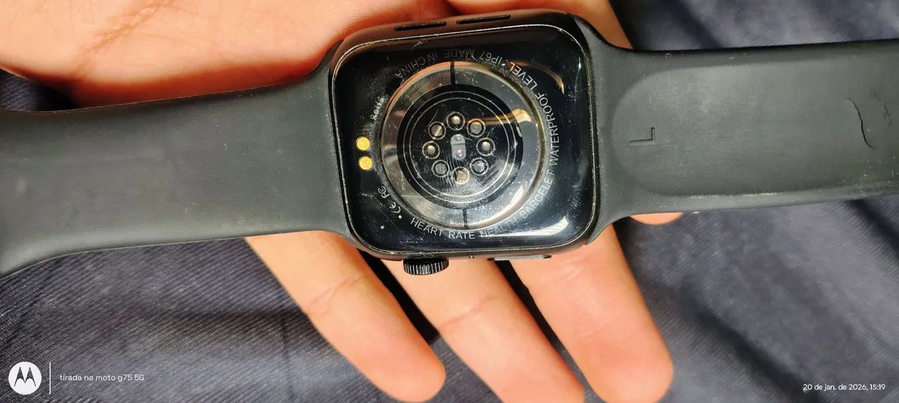 Smartwatch HW19 - Defeito no touch (liga normalmente) - Foto 2