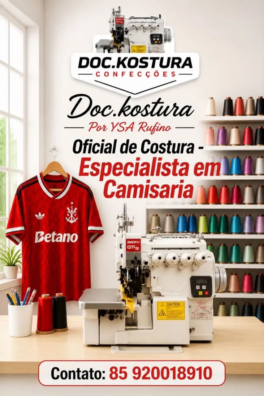 ? PRECISA-SE DE COSTUREIRO(A)<br>Para Camisaria