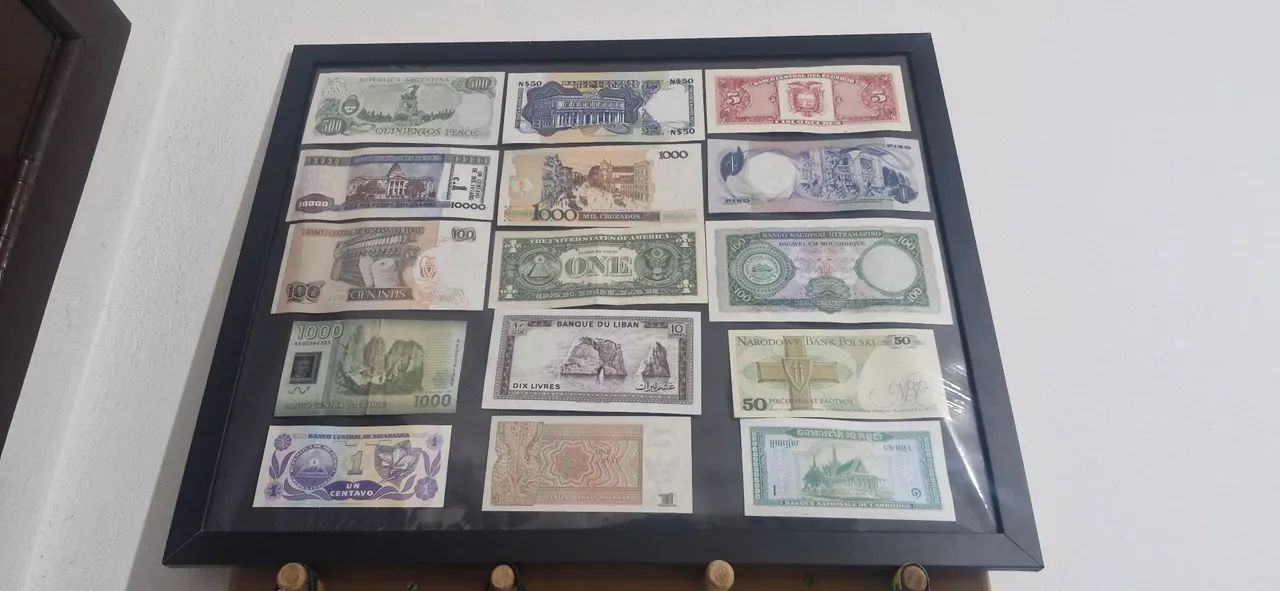 Quadro de notas/dinheiro - Foto 2