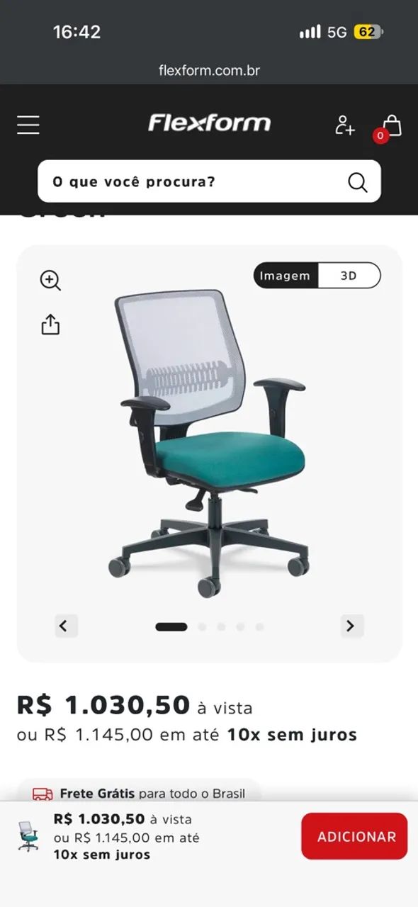 Cadeira Flexform - Foto 3