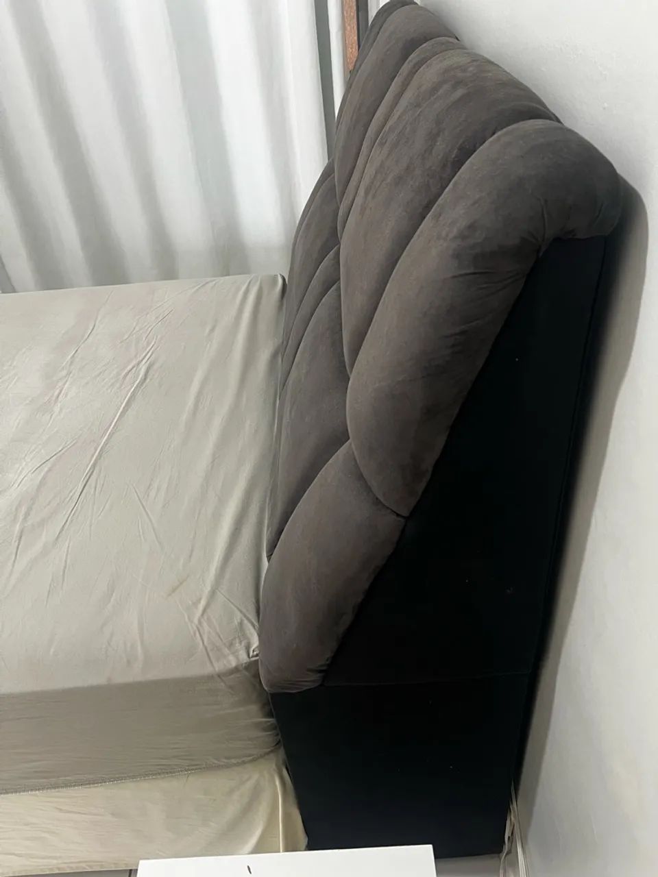 Cama Box de casal com cabeceira de Baú  - Foto 3