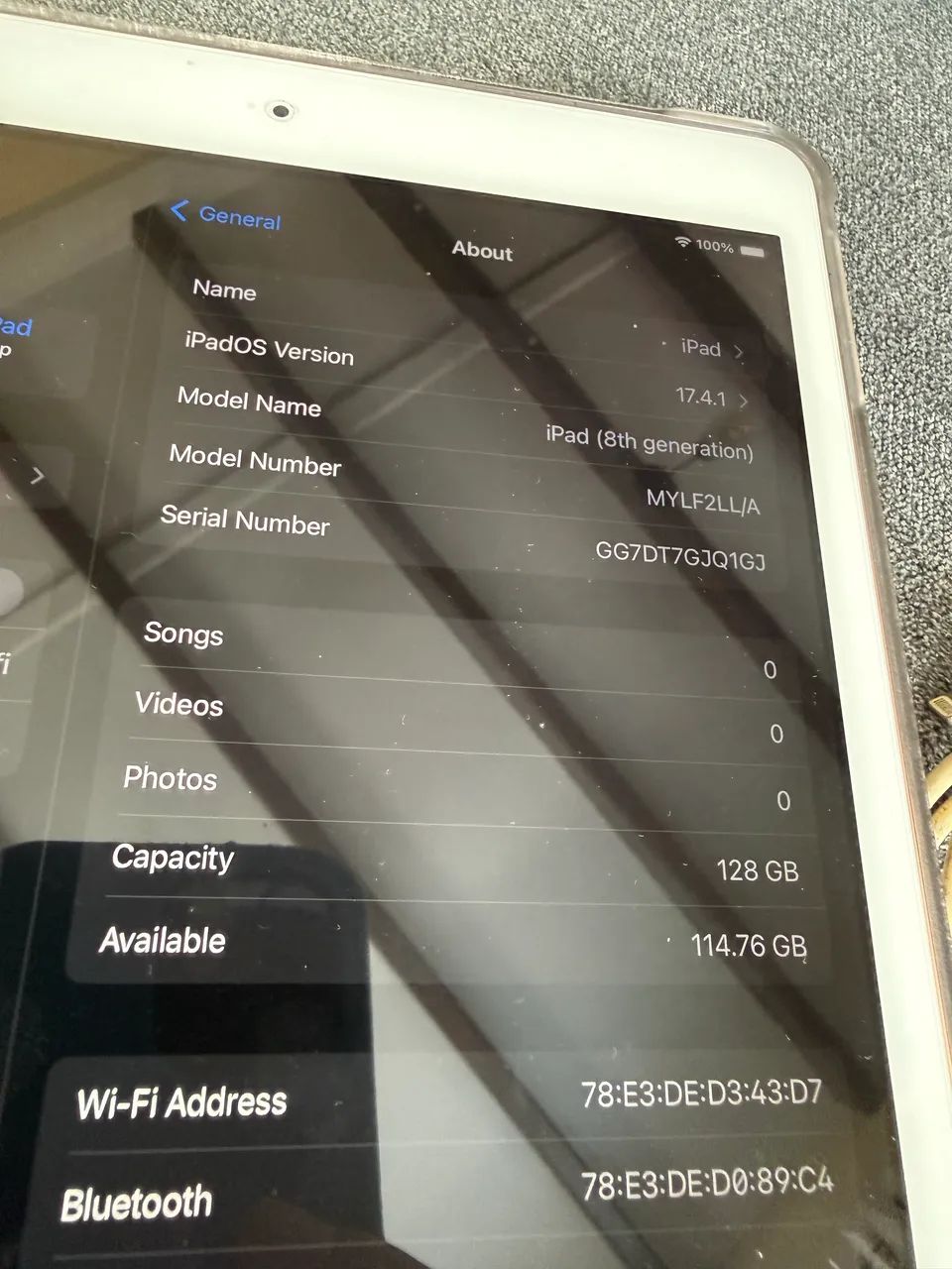 10.2 polegadas iPad 8 geração 128 gb modelo A2270 - Foto 3