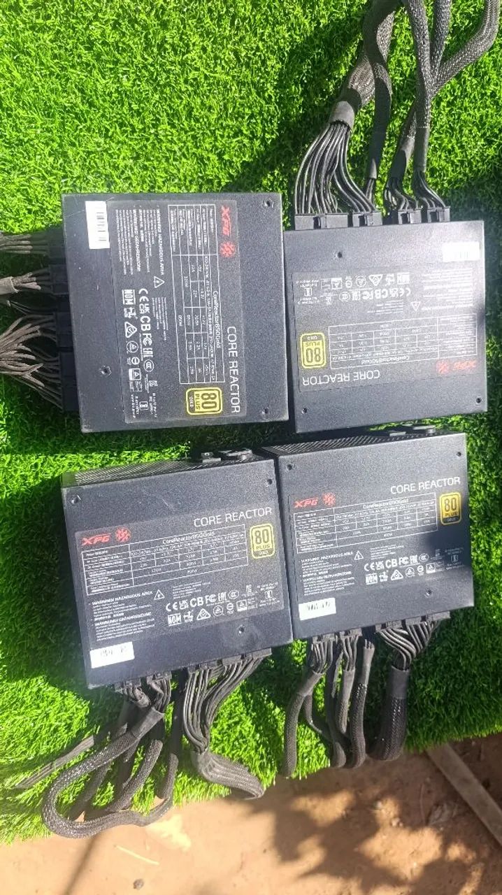 Lote 4 Fontes 850w 80 Gold Full modular xpg core reactor