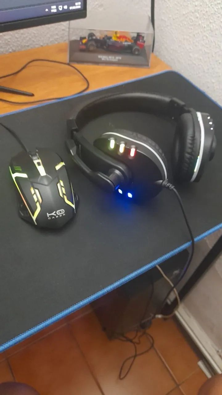 mouse e fone gamer