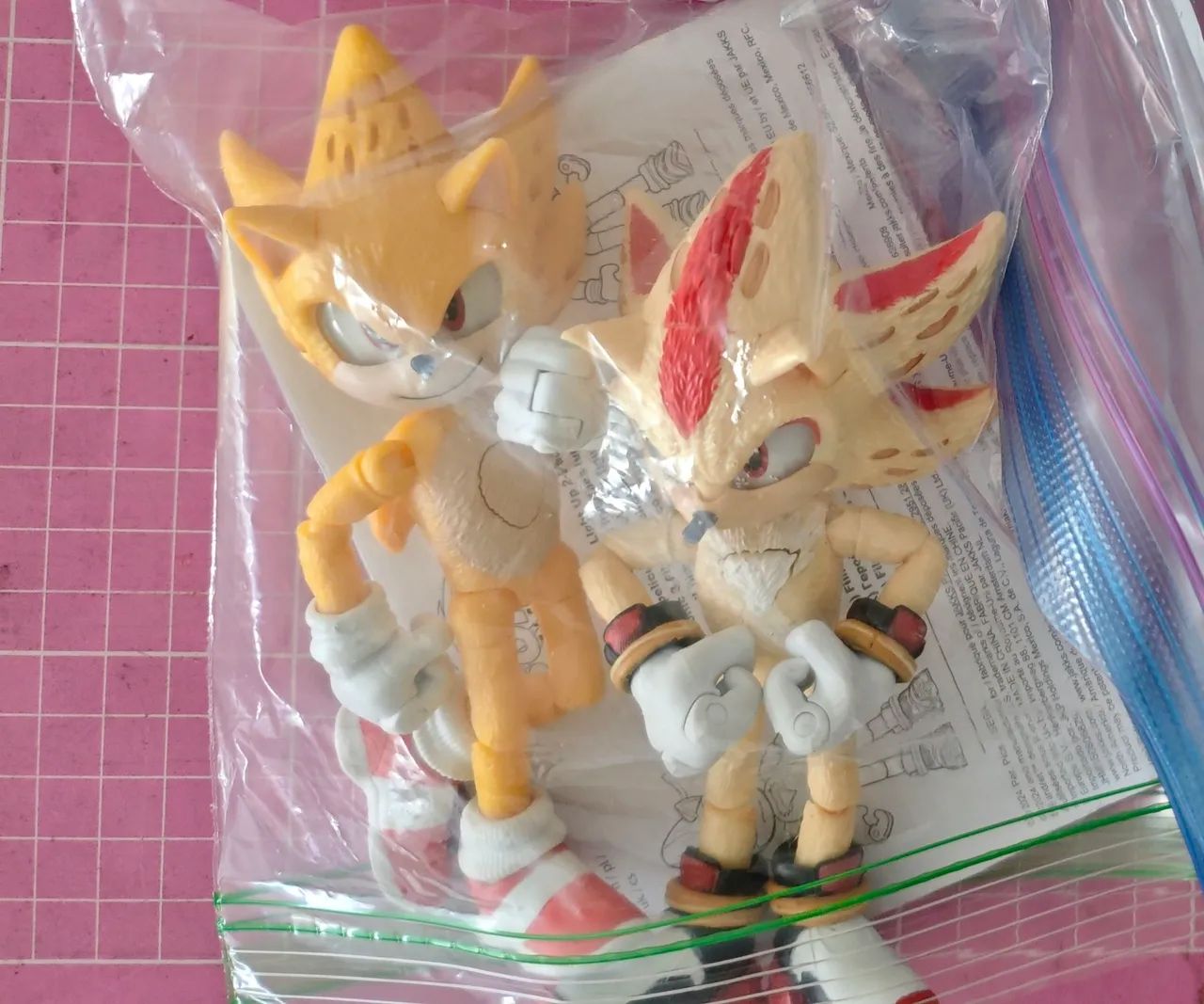 Super Sonic e Super Shadow - Jakks Sonic 3 - Foto 2