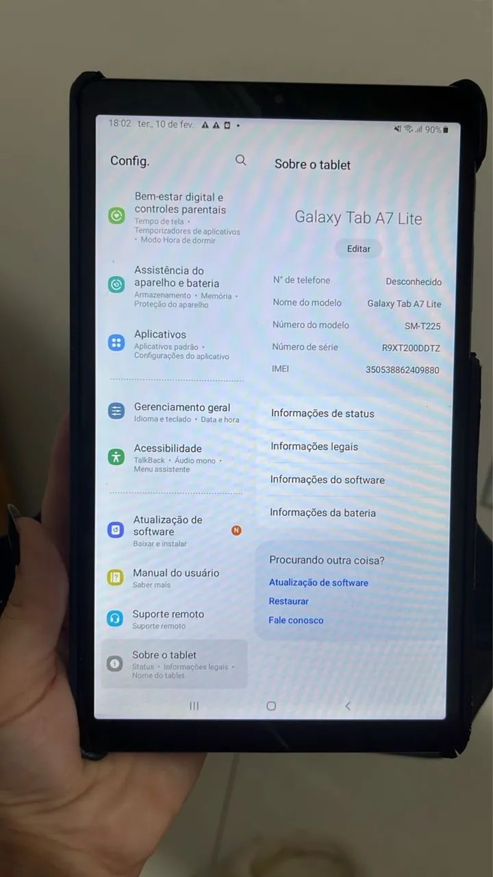 sansung tablet a7 lite - Foto 3