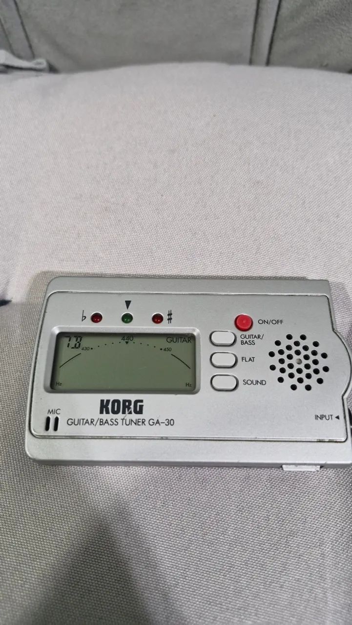 Afinador Korg GA-30 - Cromático para Guitarra e Baixo - Foto 5