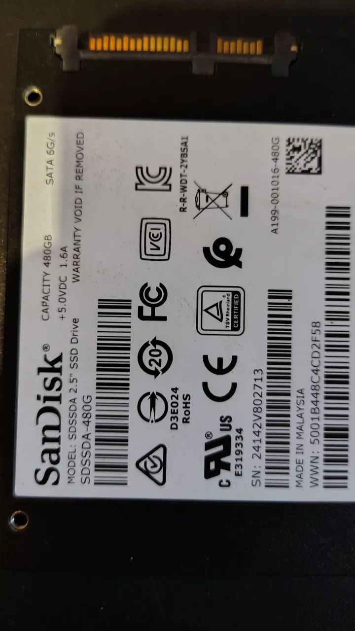 SSD SanDisk 480GB - Foto 2